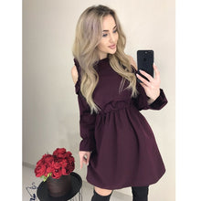 Load image into Gallery viewer, 2020 Autumn Women Mini Dress