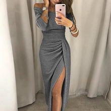 Load image into Gallery viewer, Sexy Off Shoulder Party Dress